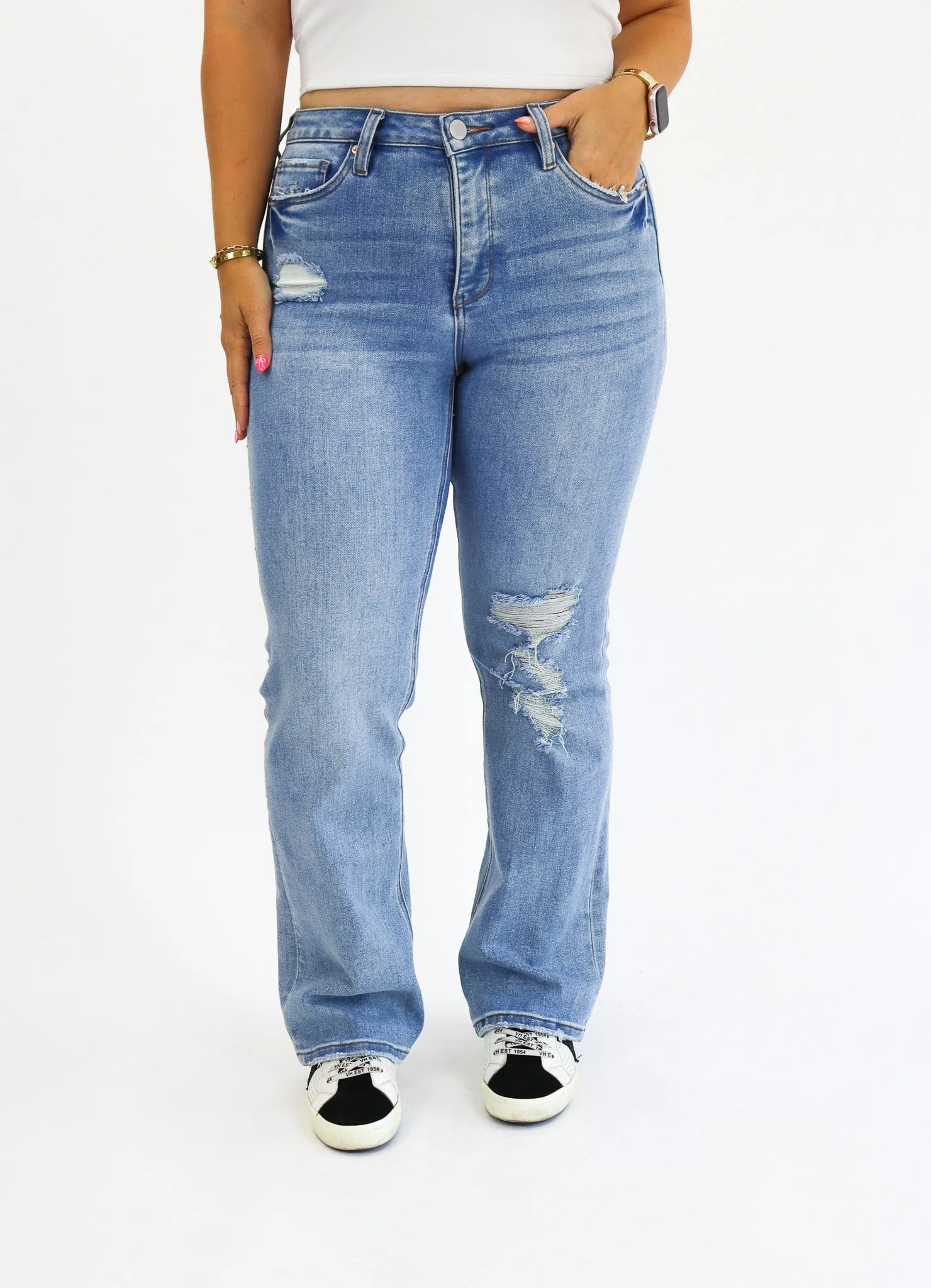 The Everyday Bootcut Tummy Control Jean by Alexander Jane