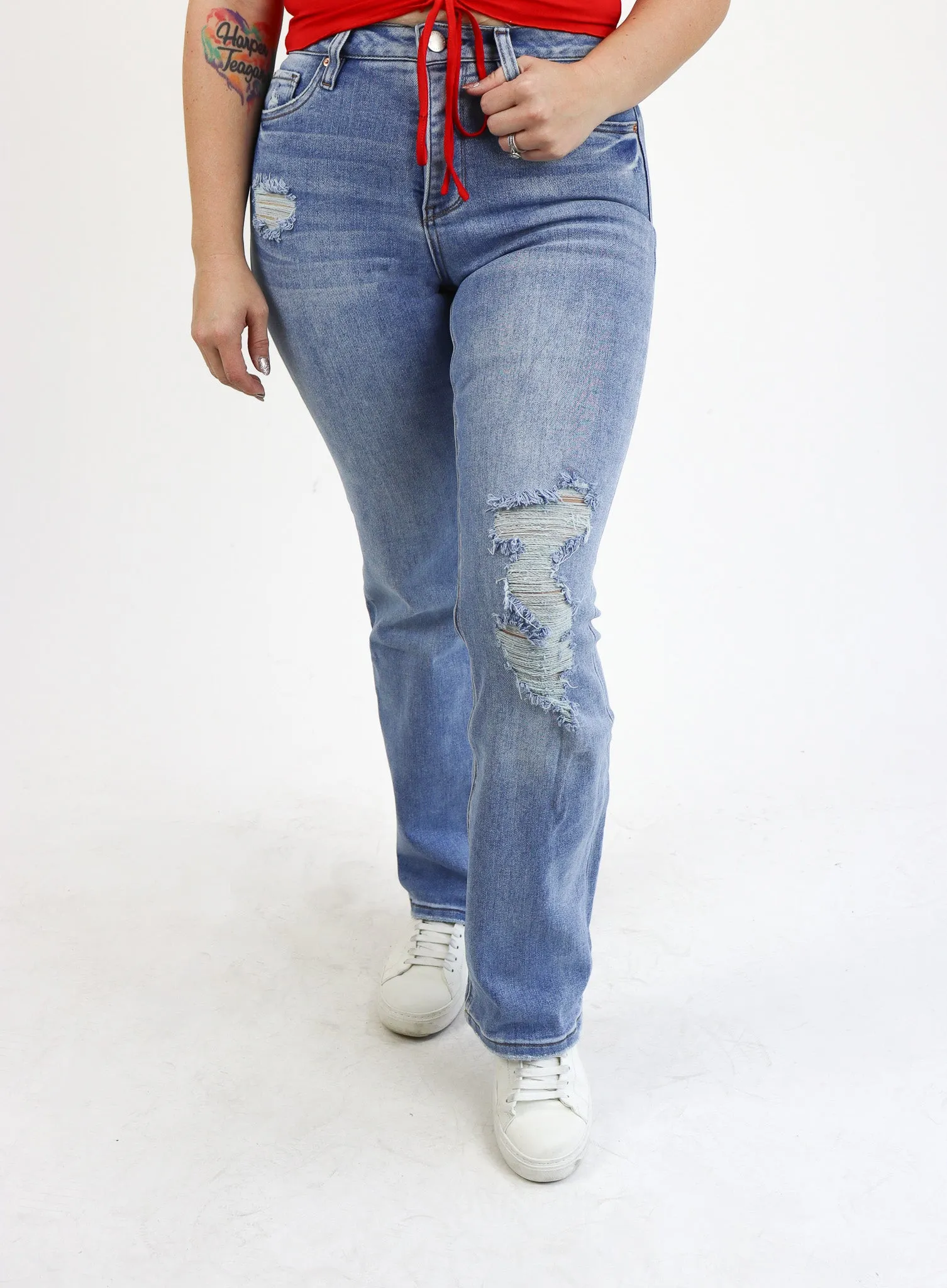 The Everyday Bootcut Tummy Control Jean by Alexander Jane