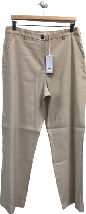 The White Company Beige Trousers UK 12