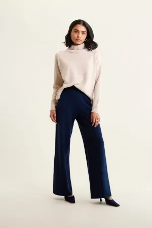 Toastie Merino Cashmere Polo In Porridge