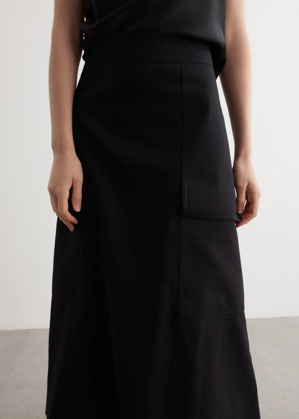 Tyrell Tailored Patch Pocket Skirt