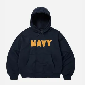 US ARMED FORCES POP OVER HOODIE - NAVY