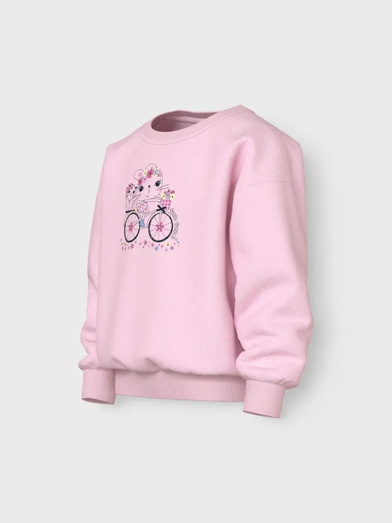 Visus Long Sleeve Rlx Sweat-Ballerina