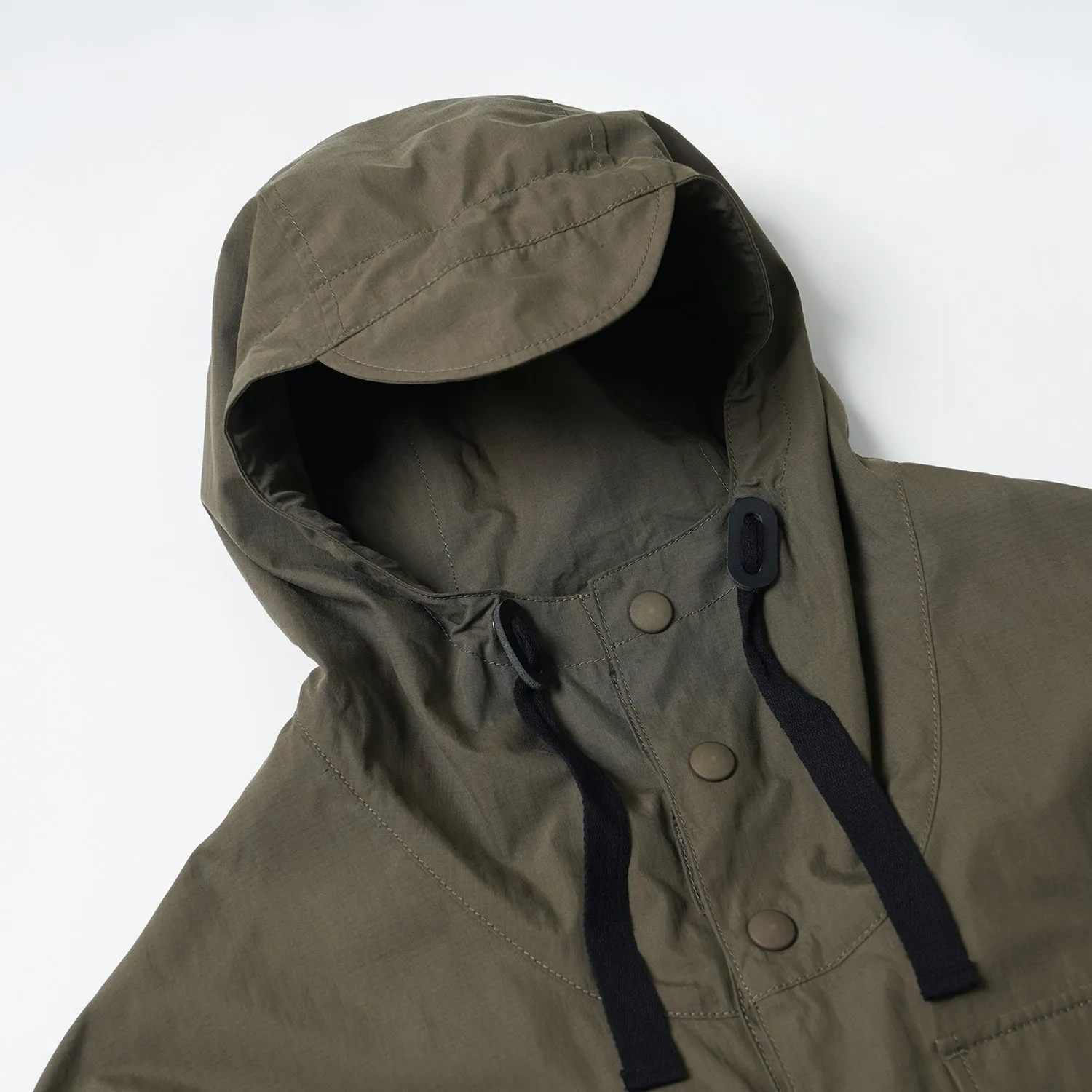 WADING HOODED PARKA JACKET  - OLIVE