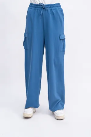 wide leg cargo trouser