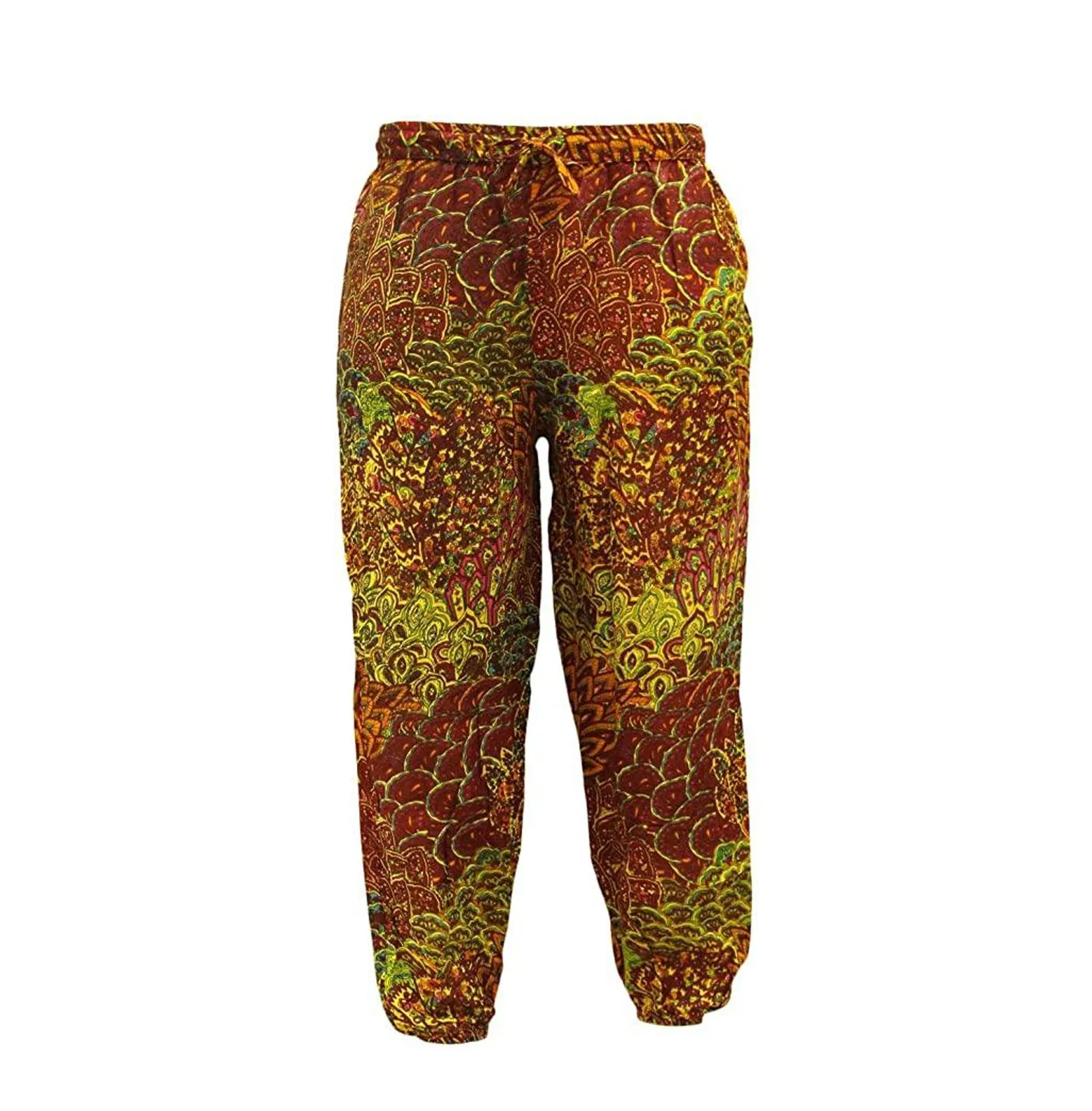 Women's Elephant Print Hippie Harem Trousers