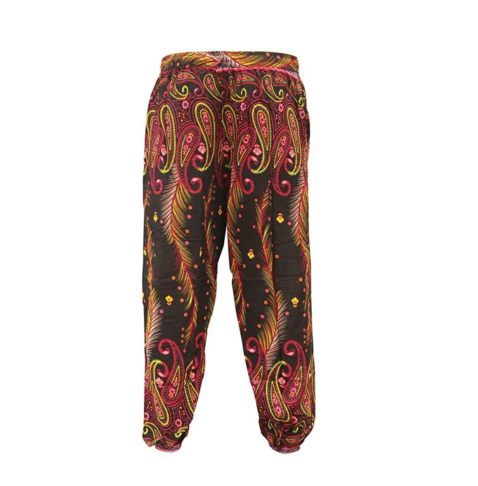 Women's Elephant Print Hippie Harem Trousers